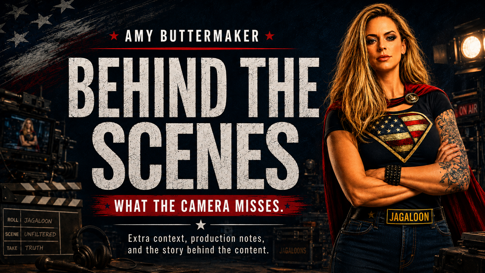 Amy Buttermaker - Behind the Scenes