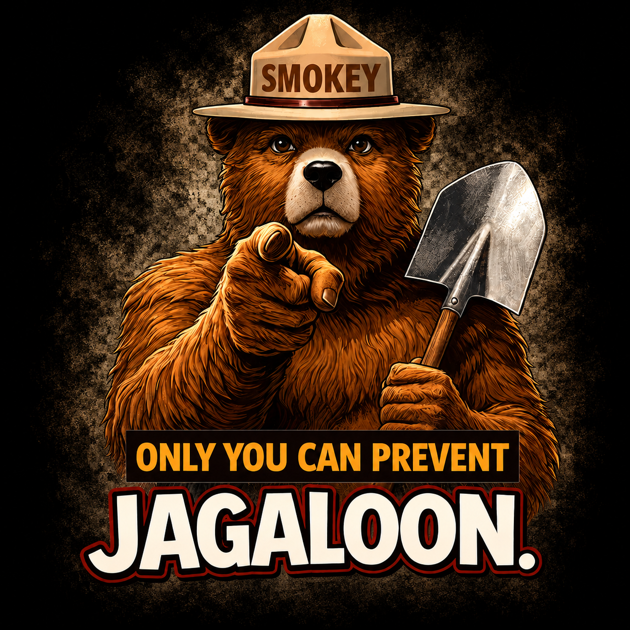Jagaloons embroidered beanie merch preview.